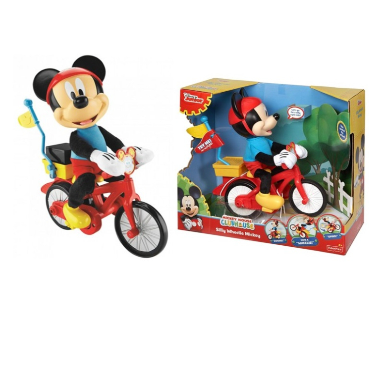 MICKEY EN BICICLETA