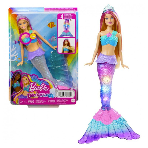 BARBIE DREAMTOPIA SIRENA LUCES MAGICAS