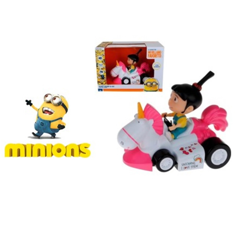 MINIONS KART BUMP AND GO AGNES CON SONIDOS