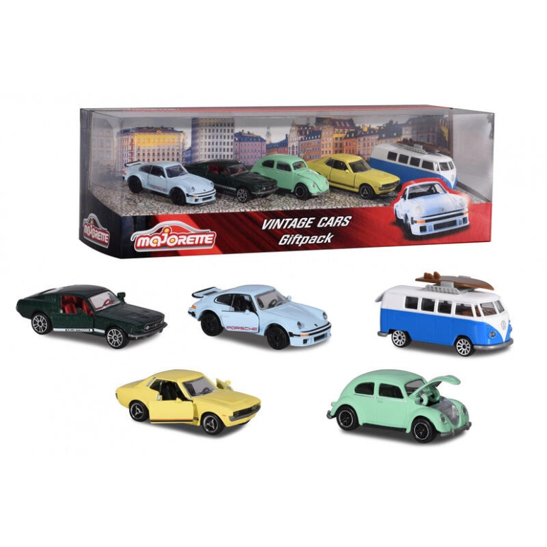 MAJORETTE VINTAGE 5 PIECES GIFTPACK