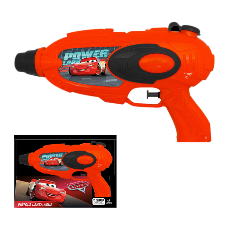 PISTOLA LANZA AGUA DE CARS 463550