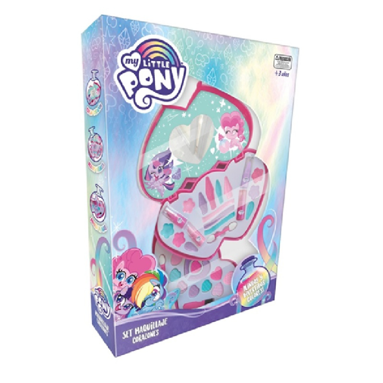 SET DE MAQUILLAJE CORAZON C ESPEJO MY LITTLE PONY