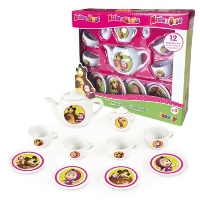 MASHA Y EL OSO SET TE PORCELANA