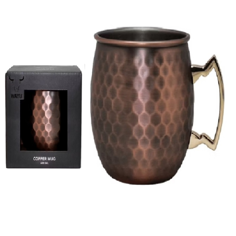 WAYU MOSCOW MULE MUG 600ML COBRE