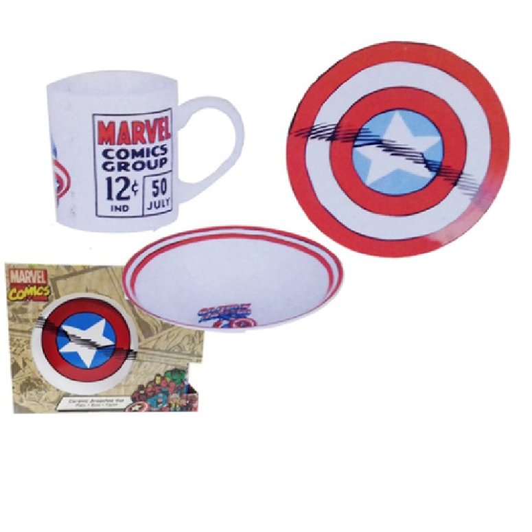 SET DESAYUNO 3 PZS AVENGERS