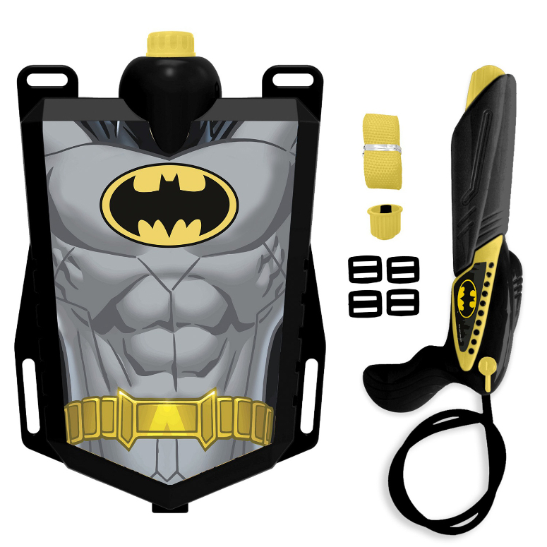 MOCHILA CON LANZA AGUAS BATMAN