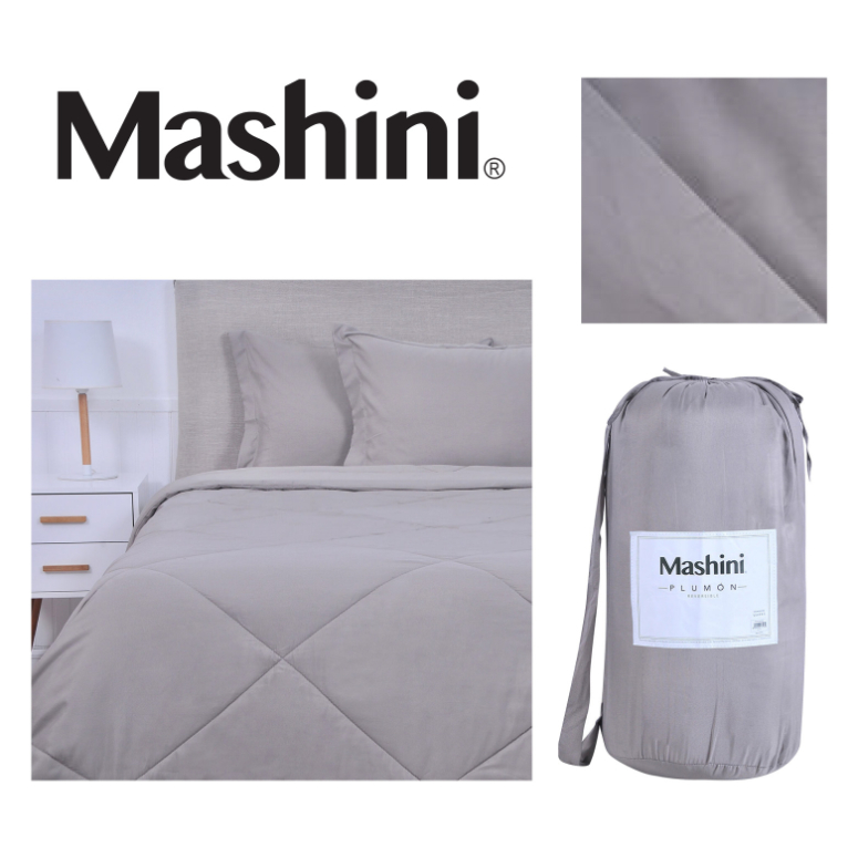 PLUMON MASHINI MICROFIBRA 2P TAUPE